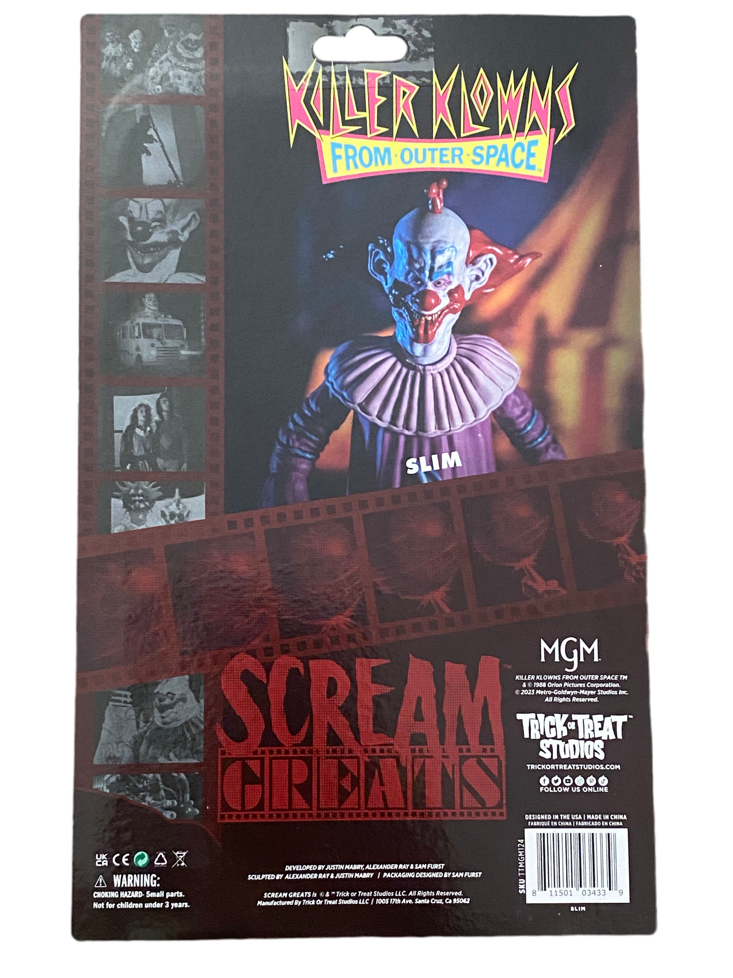 Scream Greats Killer Klowns From Outer Space - Slim