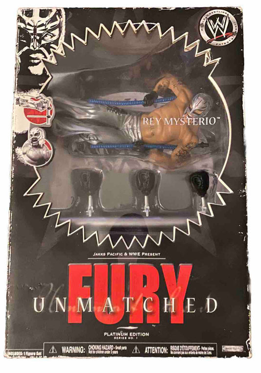 WWE Jakks Unmatched Fury Platinum Series 1 Edition Rey Mysterio