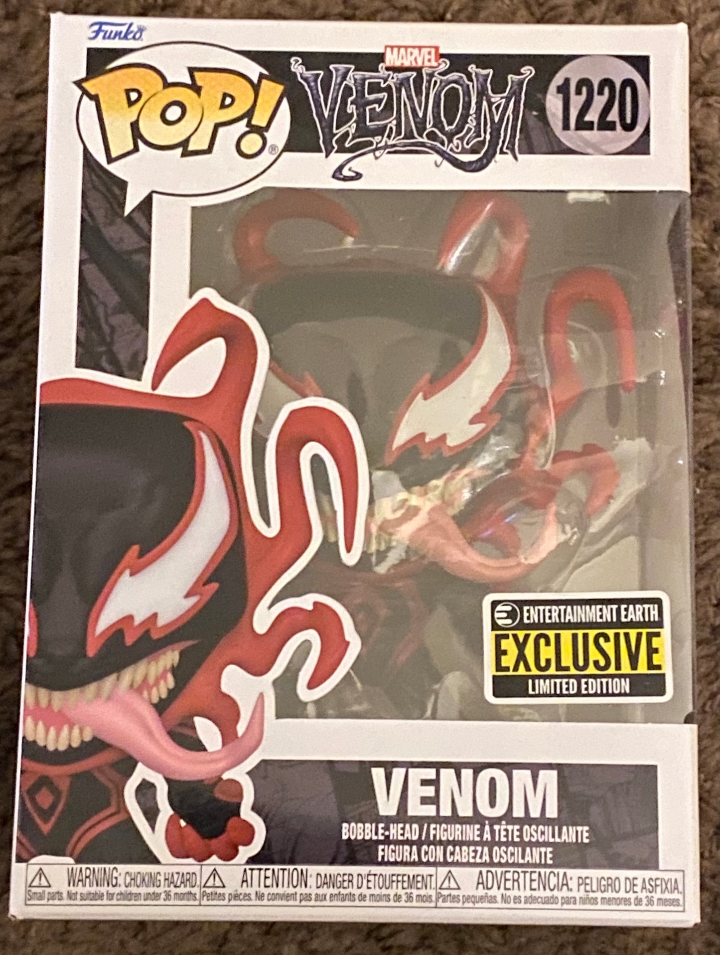 Funko Pop Venom EE Exclusive #1220