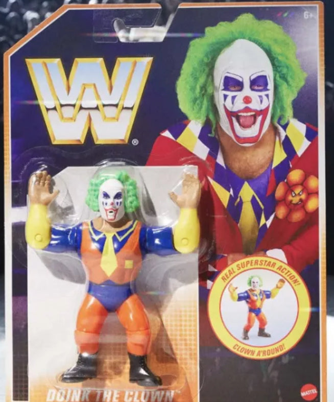 WWE Retro Action Figure Doink The Clown