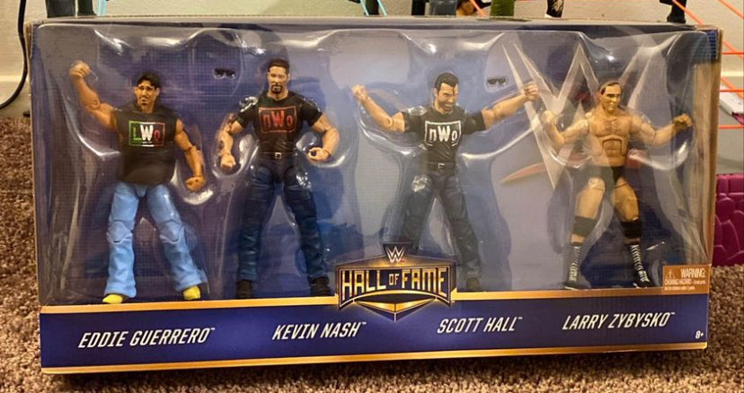 WWE Hall of Fame Wcw Nitro Notables Elites 4 pack