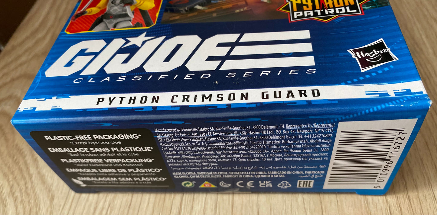 G.I. Joe Classified Series Python Patrol Crimson Guard