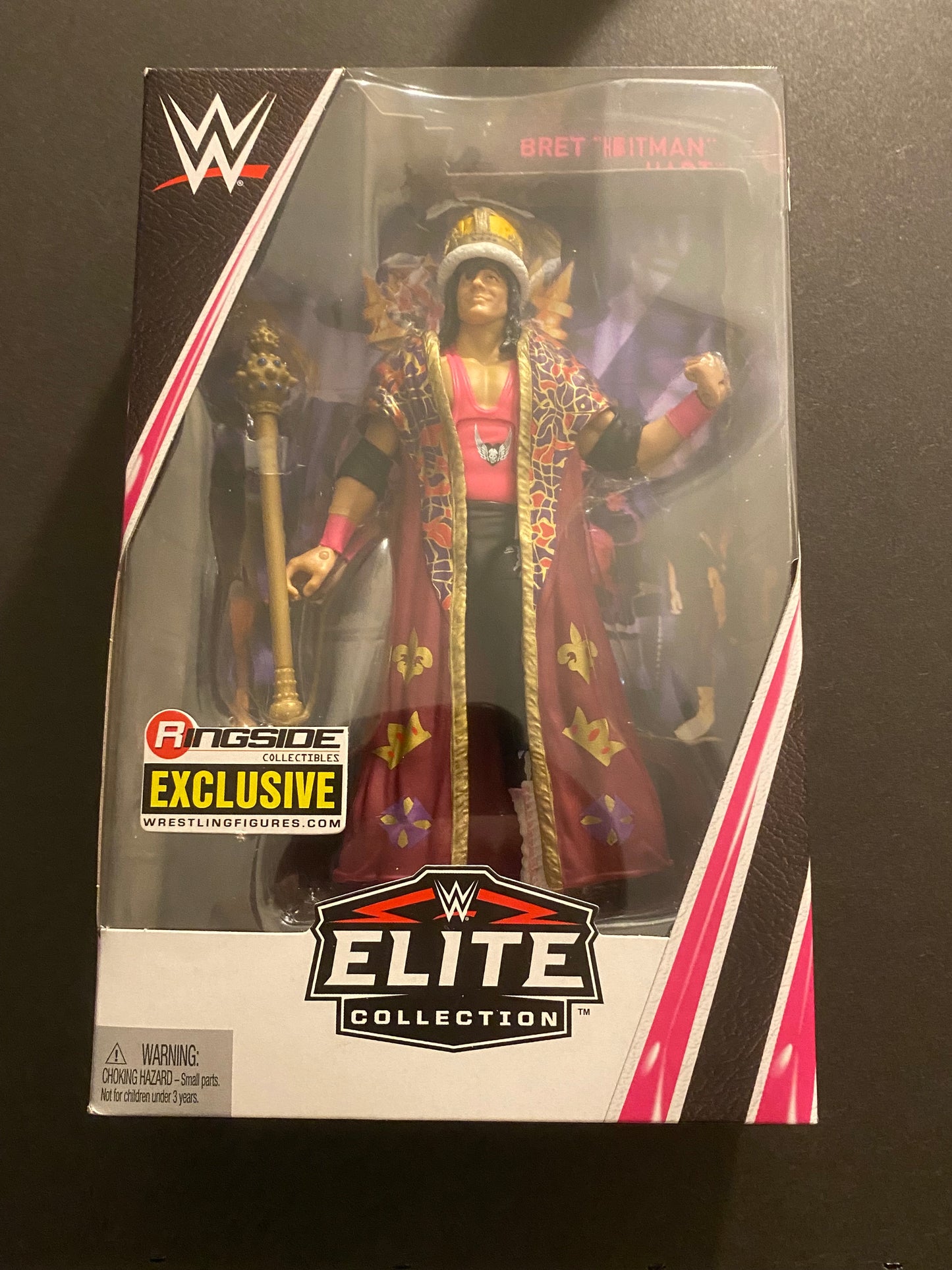 WWE Mattel Ringside Exclusive King Of The Ring Elite Bret “Hitman” Hart