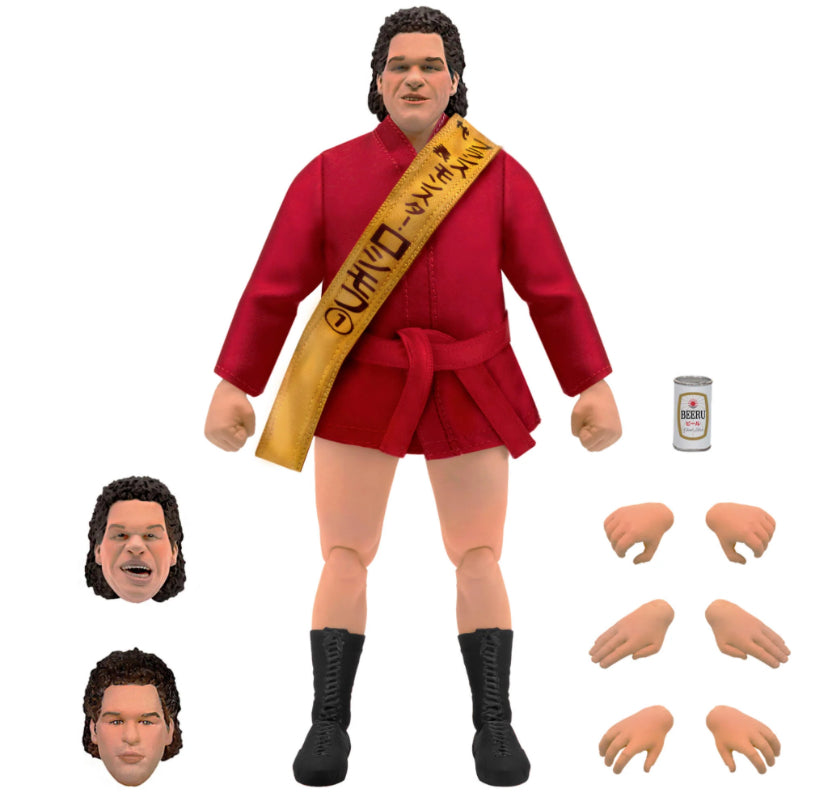 Super 7 Ultimates Andre The Giant with entrance robe