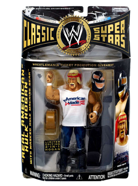 WWE Wrestling Classic Superstars Exclusives American Made Hulk Hogan Exclusive Action Figure