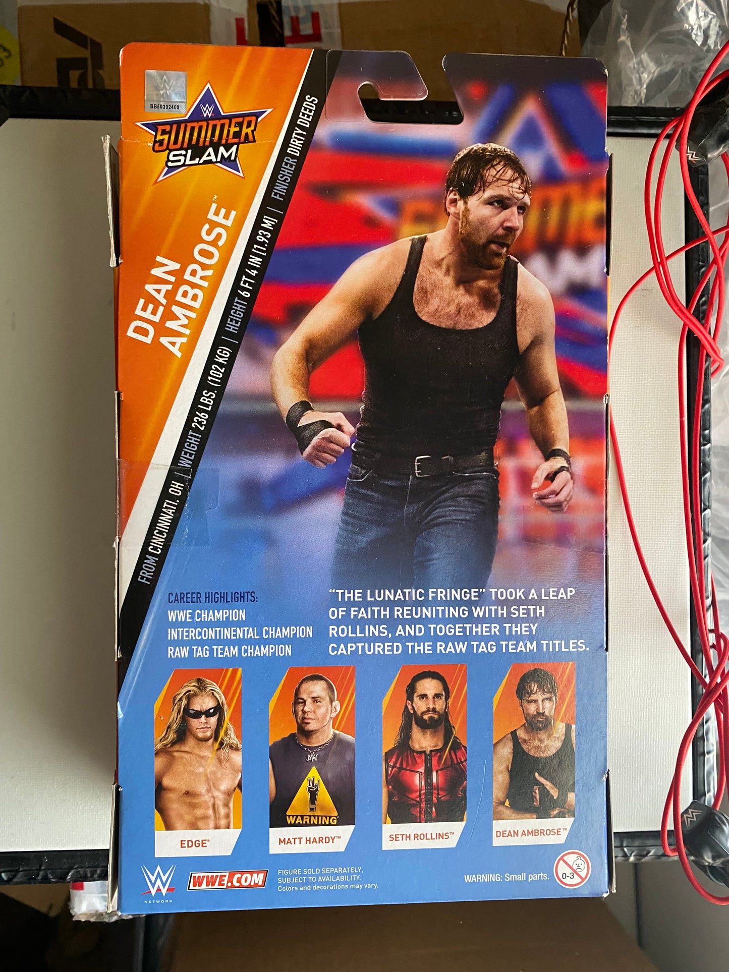 WWE Elite Summerslam Dean Ambrose