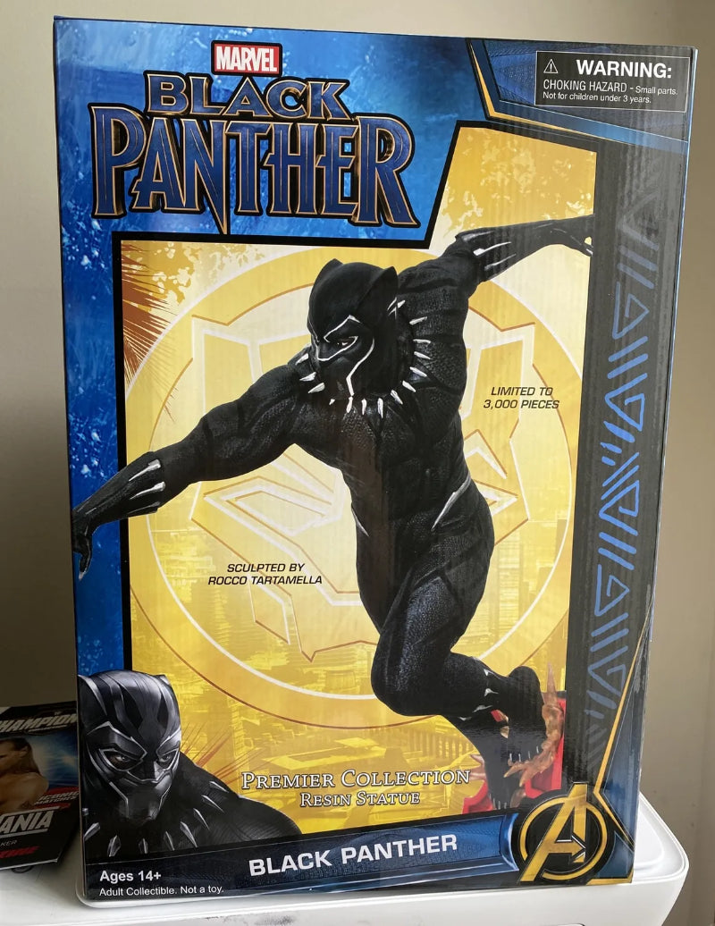 Diamond Select Toys Marvel Premier Collection Black Panther Statue Limited Edition 1/3000