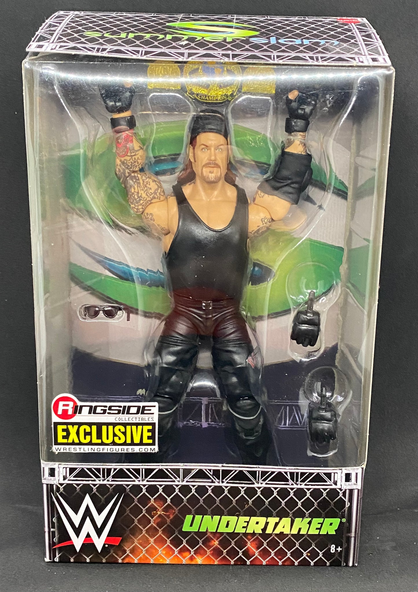 WWE Elite Ringside Exclusive The Undertaker w/Wcw tag title