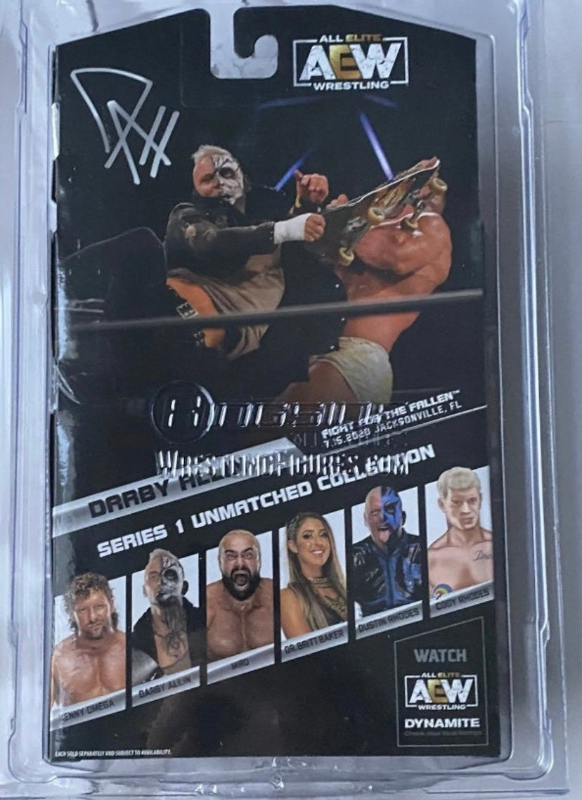 All Elite Wrestling Darby Allin AEW Unmatched Action Figure CHASE 1/5000 NEW MIB