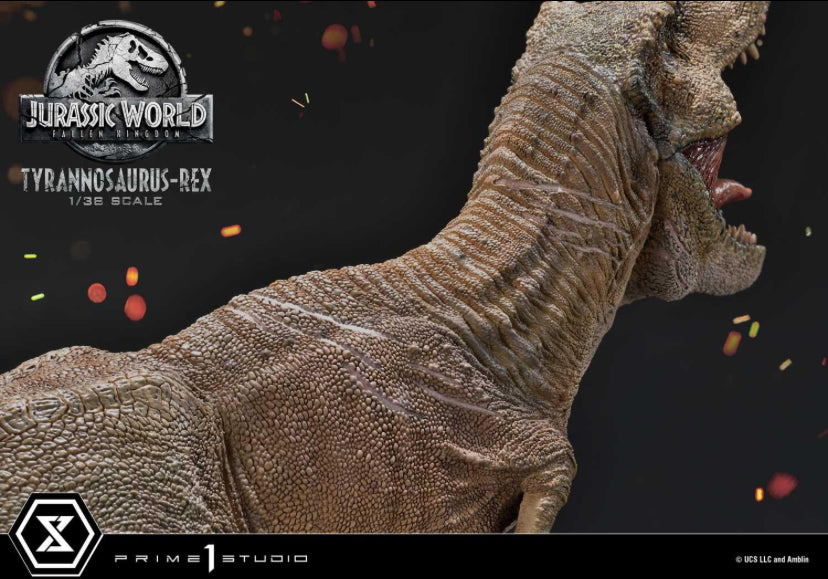 T-REX Jurassic World TYRANNOSAURUS REX STATUE 1:38 Scale Prime 1 Collectible