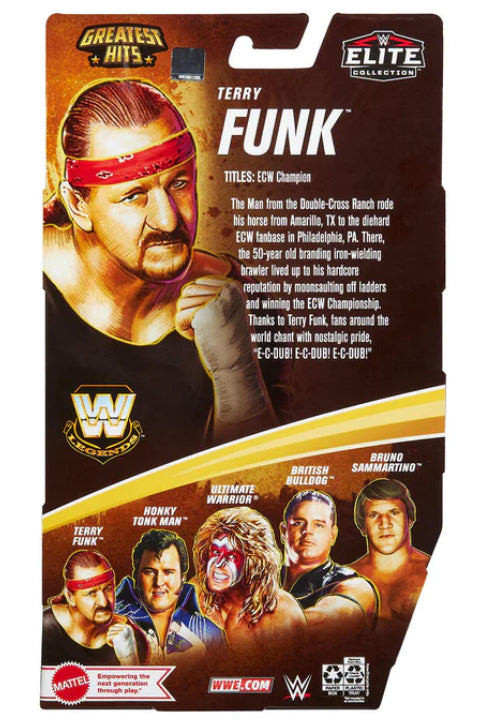 WWE Legends Elite Greatest Hits Terry Funk