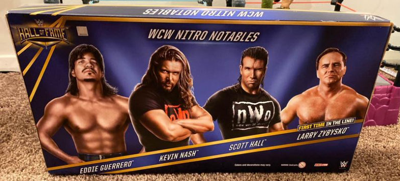 WWE Hall of Fame Wcw Nitro Notables Elites 4 pack