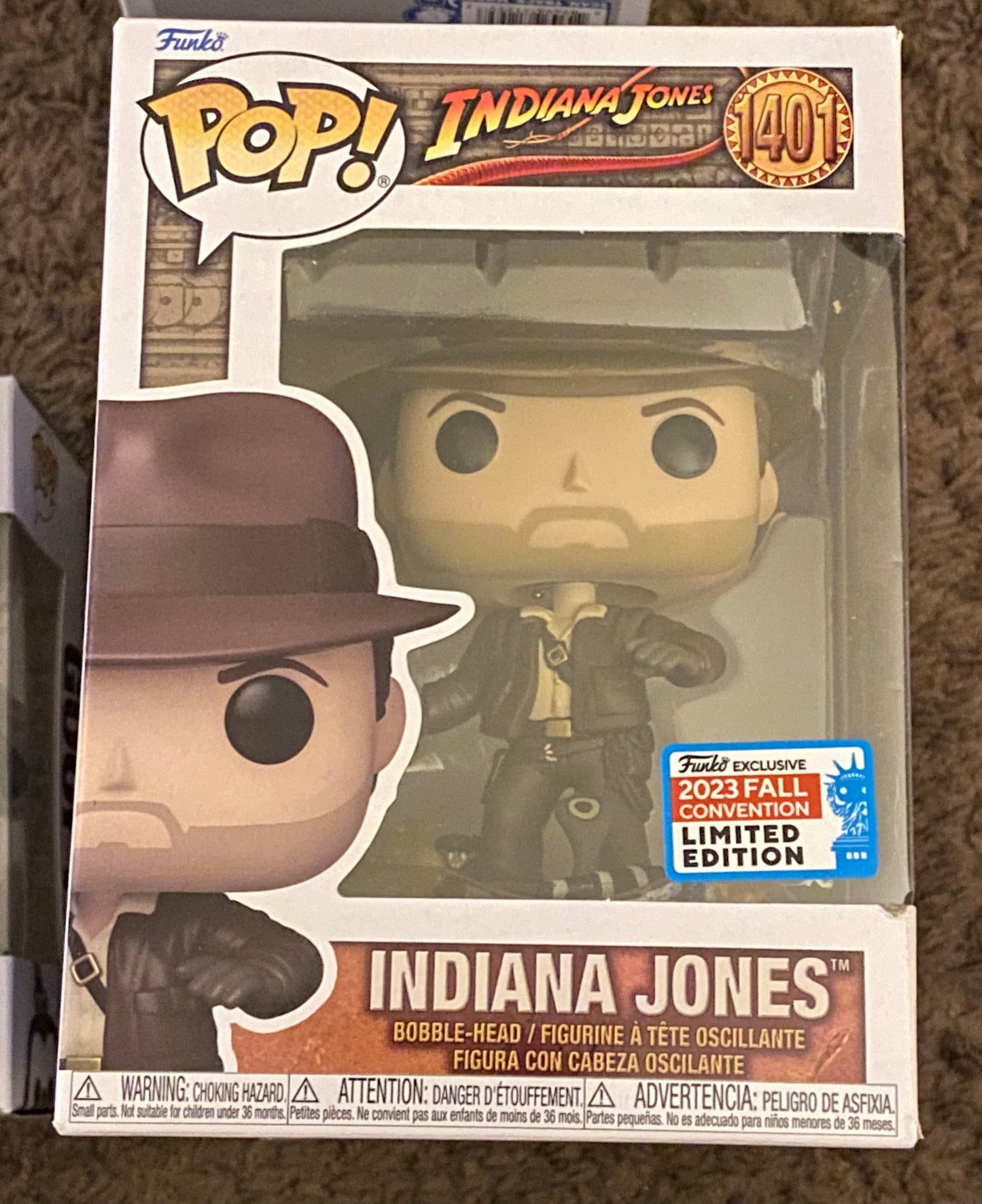 Funko Pop Indiana Jones #1401 Limited Edition