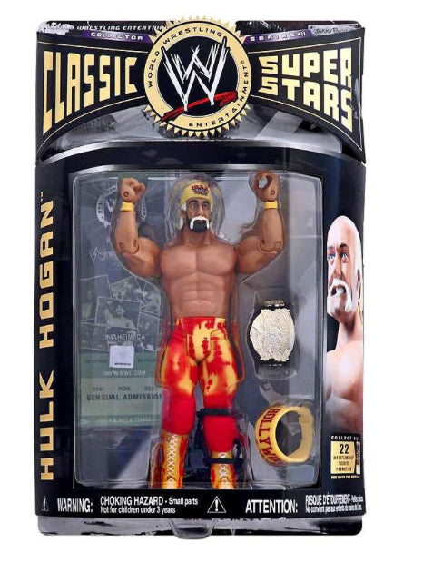 WWE Wrestling Classic Superstars Series 11 Hulk Hogan Action Figure
