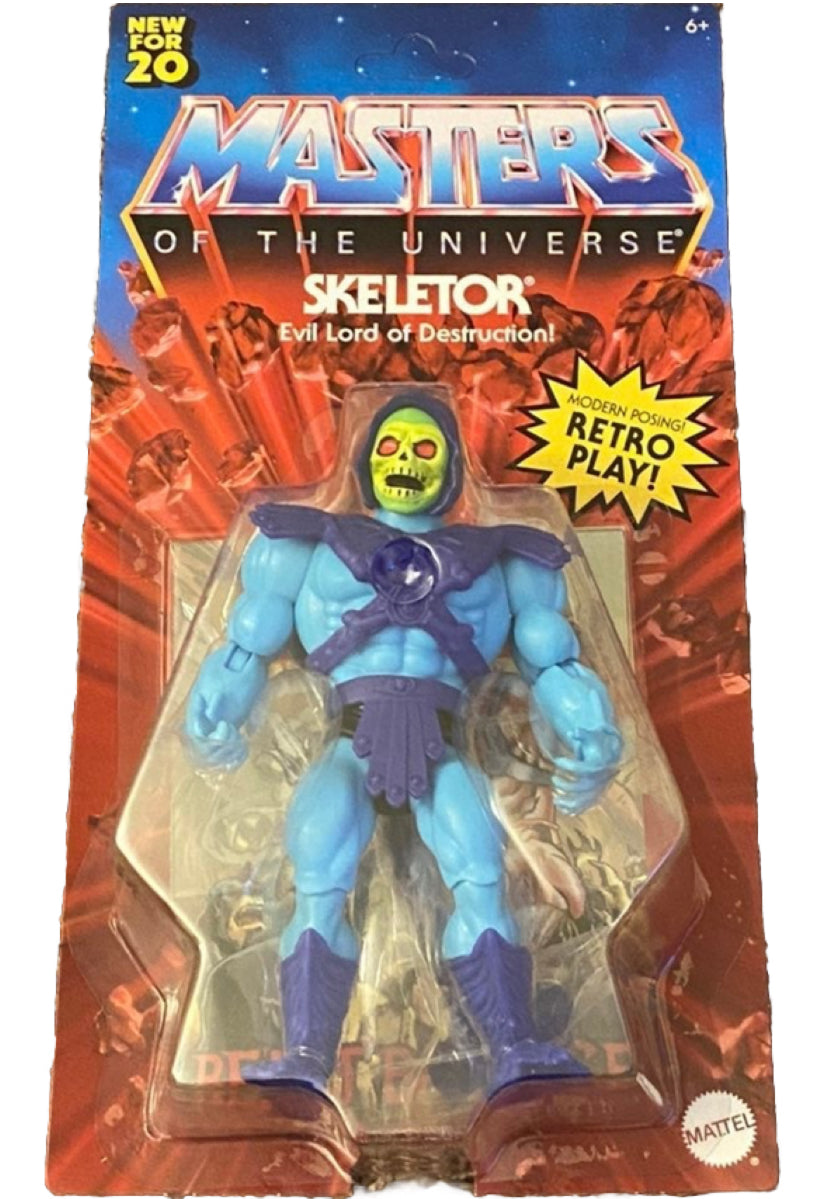 Mattel Masters Of The Universe Skeletor 2019 Retro