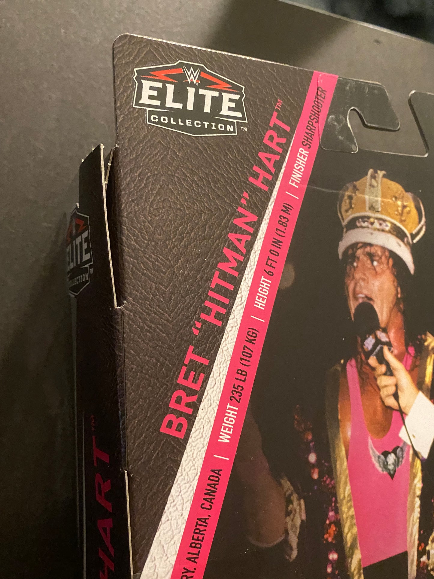 WWE Mattel Ringside Exclusive King Of The Ring Elite Bret “Hitman” Hart