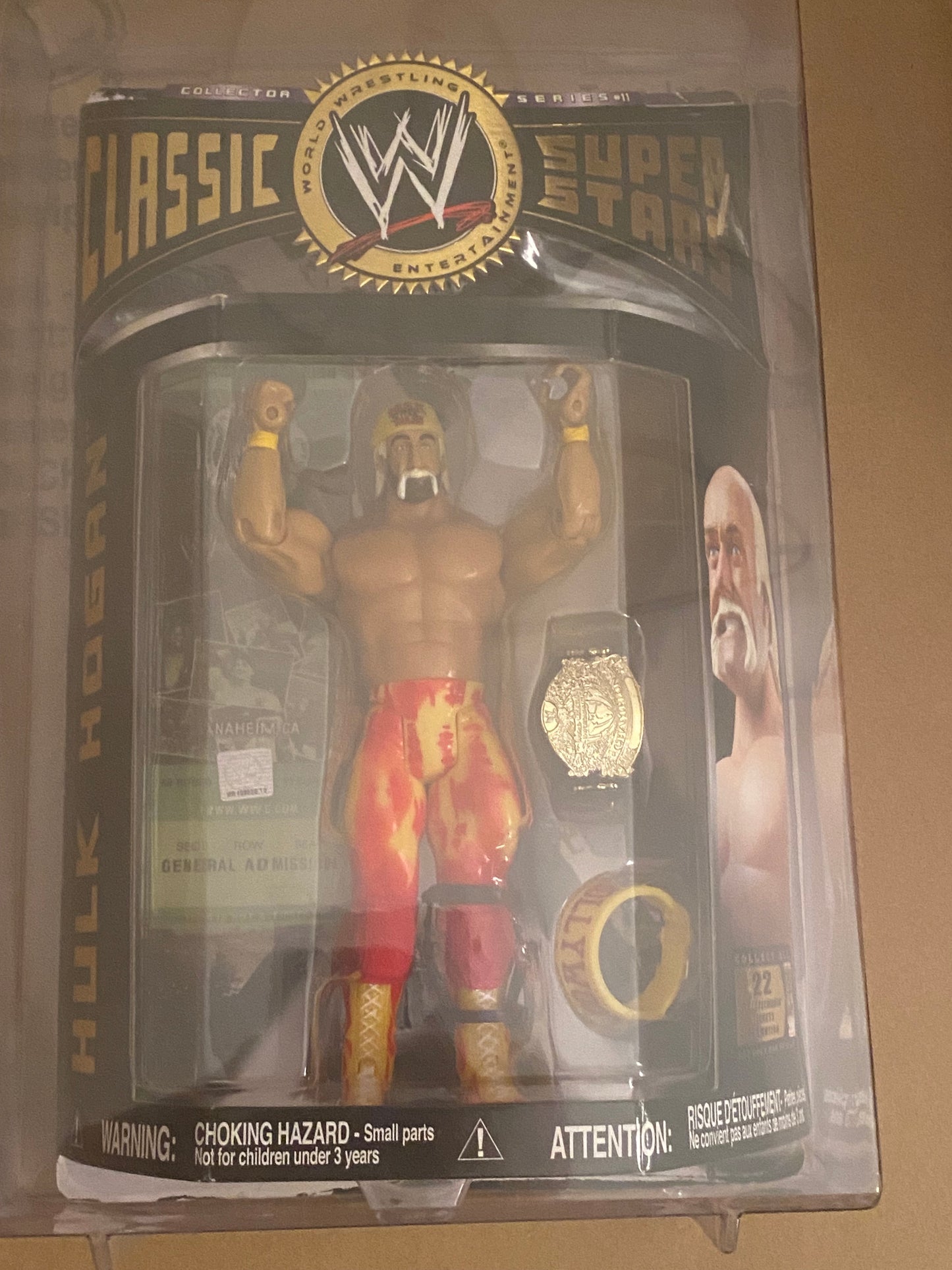 WWE Wrestling Classic Superstars Series 11 Hulk Hogan Action Figure